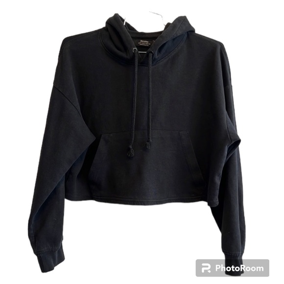 Berska Crop Hoodie - Picture 1 of 4